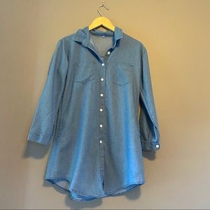 3/ $20 Oversized Button Down Tunic